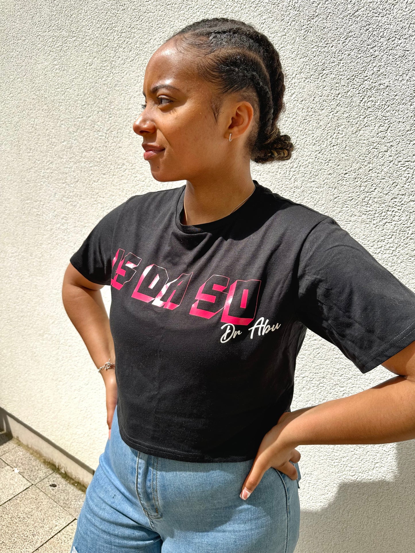 'IS DA SO' - Women's Crop Top