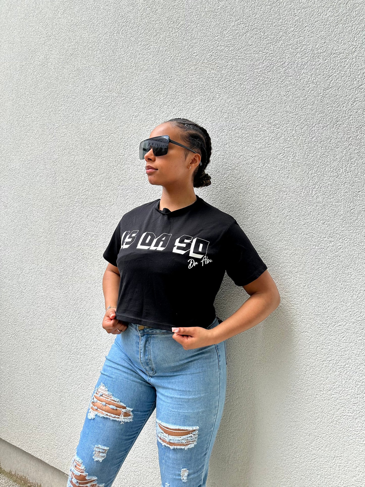 'IS DA SO' -  Women's Crop Top