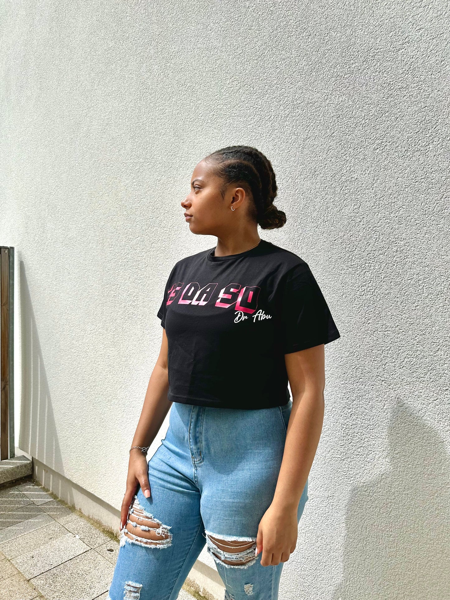 'IS DA SO' -  Women's Crop Top