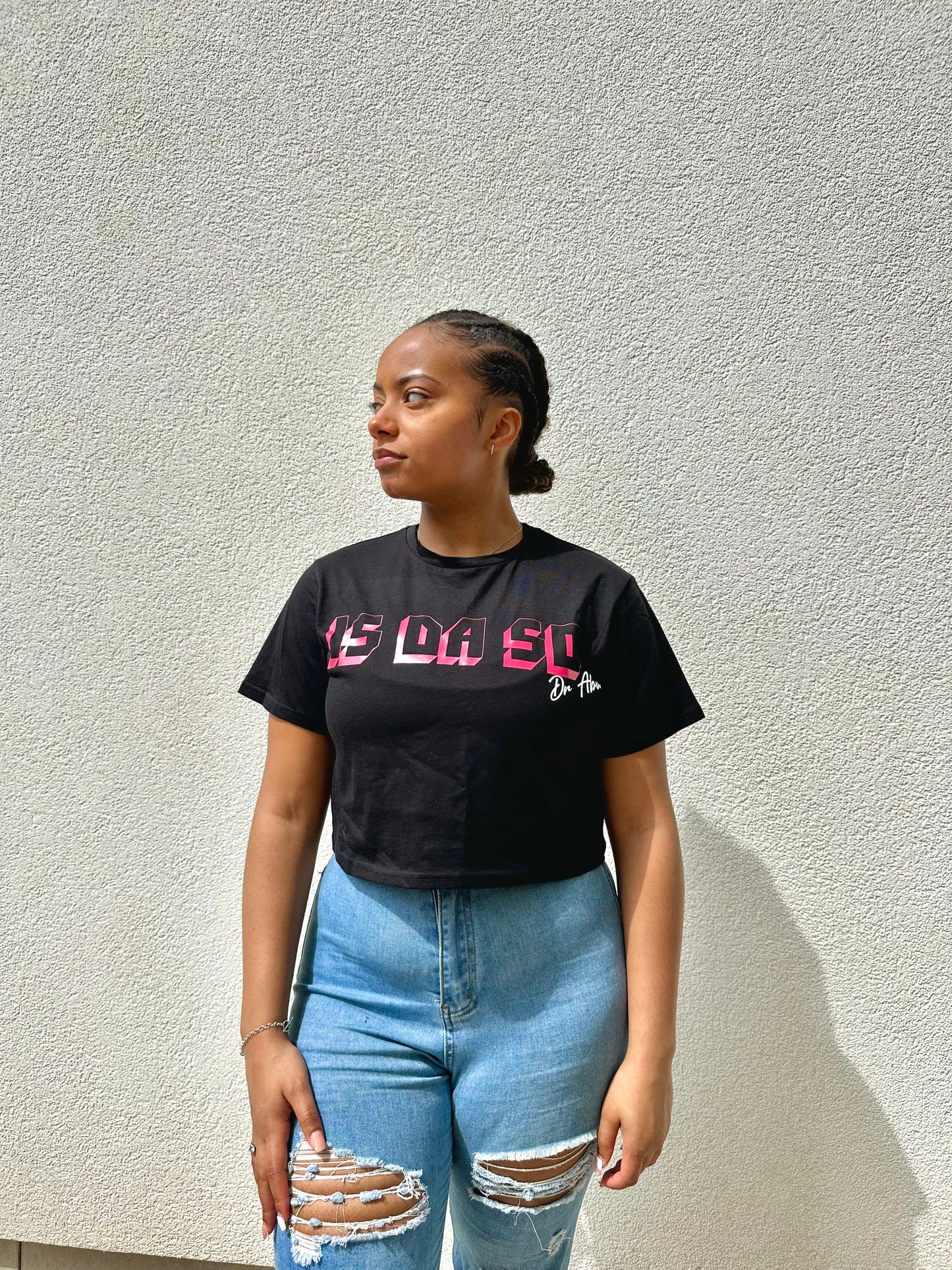 'IS DA SO' -  Women's Crop Top